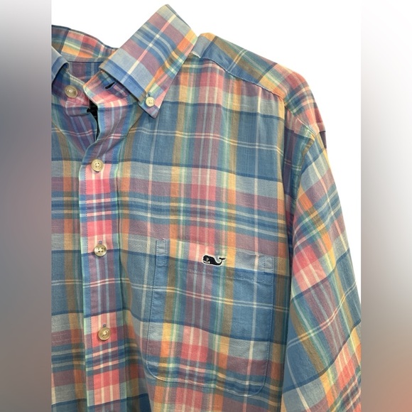 Vinyard vines classic fit colorful Tucker shirt - Picture 2 of 4